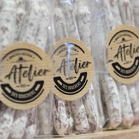 Saucisses sèches de l'aterlier des bouchers